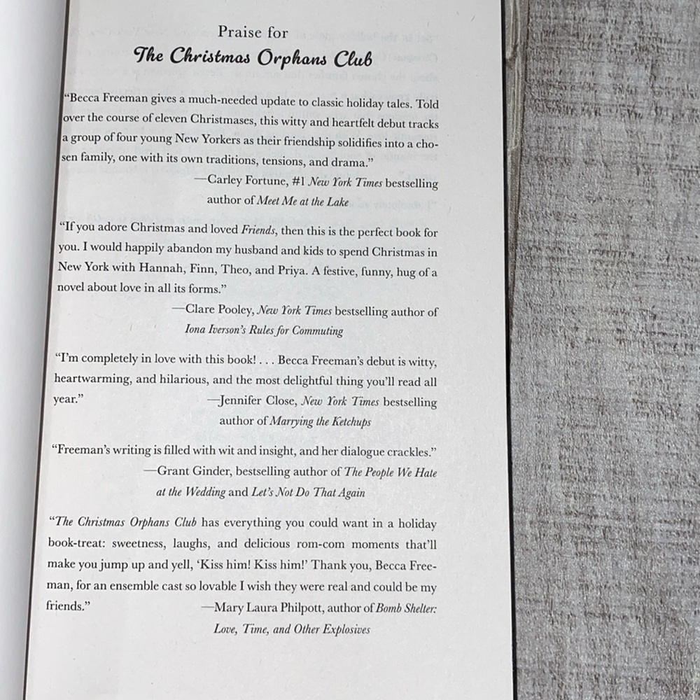 The Christmas Orphans club novel - Picture 2 of 6